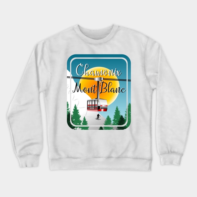 Mont Blanc Crewneck Sweatshirt by mailboxdisco
